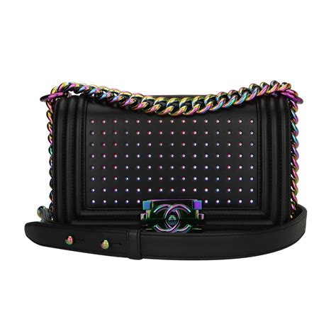 led chanel bag|chanel boy original.